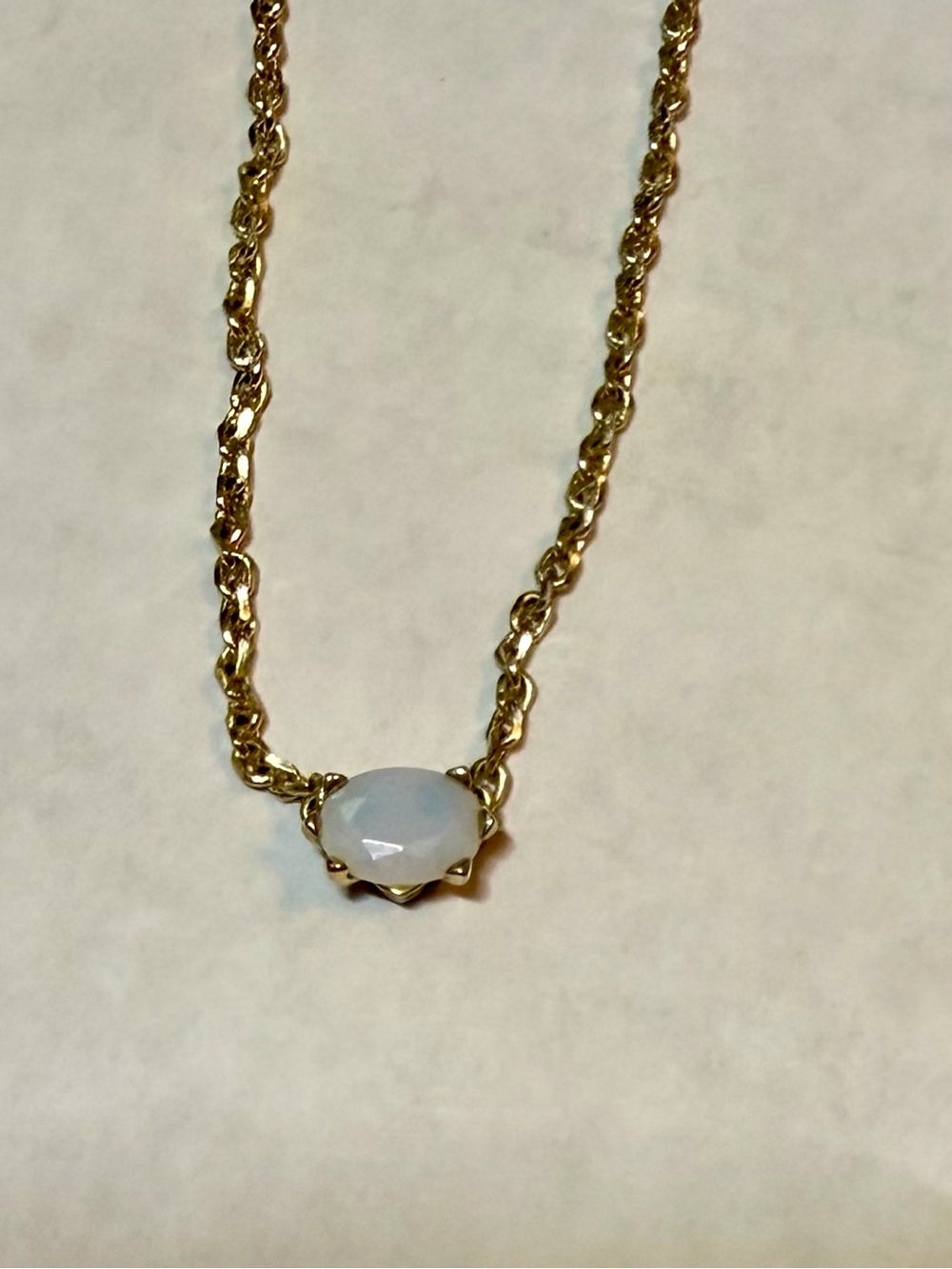 Kendra Scott Mini Elisa Gold Satellite Short Pendant Necklace in Ivory